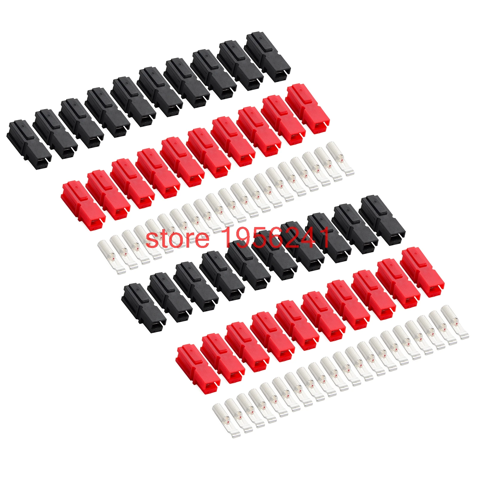 NICECNC 20Pairs 30A Amp 600V Power Marine Connector Pole Black & Red Interlocking Plugs Terminals For Powerpole
NICECNC 20Pairs 30A Amp 600V Power Marine Connector Pole Black & Red Interlocking Plugs Terminals For Powerpole
