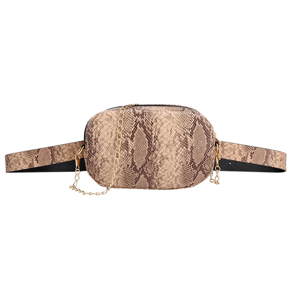 Fashion Snake Print Belt Bag Women Serpentine PU Leather Waist Bags Female Fanny Pack #3
Fashion Snake Print Belt Bag Women Serpentine PU Leather Waist Bags Female Fanny Pack #3