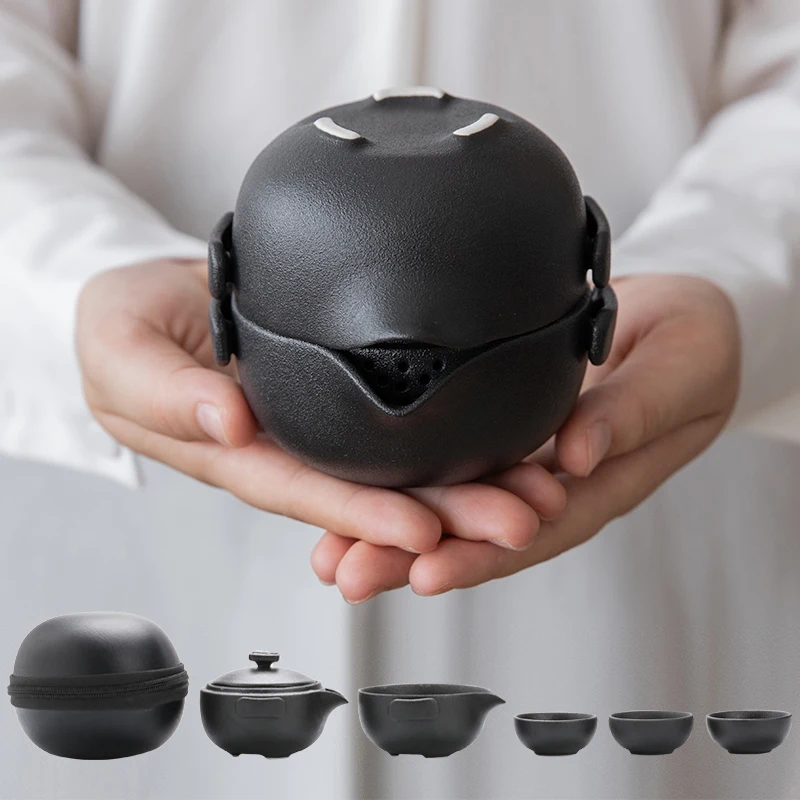 TANGPIN ceramic teapot gaiwan teacups a tea sets portable travel tea set with travel bag
TANGPIN ceramic teapot gaiwan teacups a tea sets portable travel tea set with travel bag
