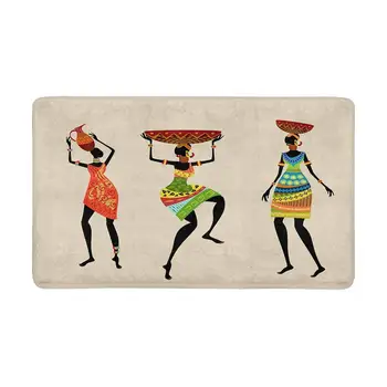 African Women with Jar in Traditional Dress Anti-Slip Door Mat Home Decor, Indoor Entrance Doormat
African Women with Jar in Traditional Dress Anti-Slip Door Mat Home Decor, Indoor Entrance Doormat
