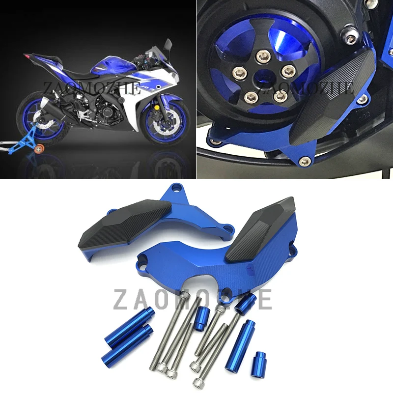For Yamaha MT03 MT25 YZF R3 2015 2016 Engine Slider Protector Naked Bike Engine Frame Sliders Guard Cover Pad YZF-R25 2013-2016
For Yamaha MT03 MT25 YZF R3 2015 2016 Engine Slider Protector Naked Bike Engine Frame Sliders Guard Cover Pad YZF-R25 2013-2016