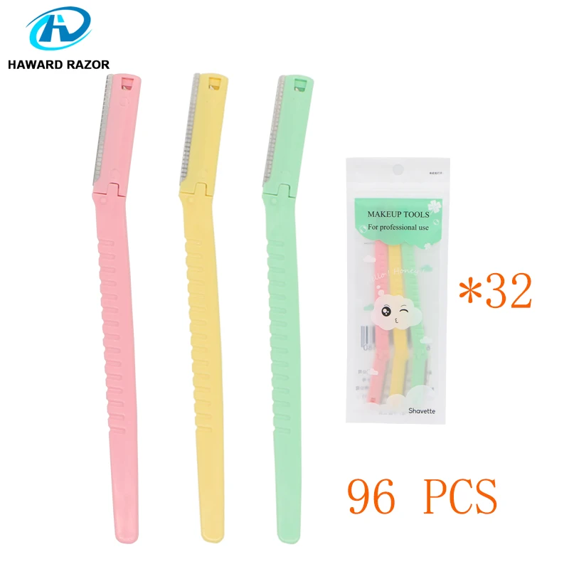 HAWARD RAZOR 96 Pcs Ladies Single Blade Eyebrow Razor Disposable Eyebrow Razor Eyebrow Trimmer Beauty Tool
HAWARD RAZOR 96 Pcs Ladies Single Blade Eyebrow Razor Disposable Eyebrow Razor Eyebrow Trimmer Beauty Tool