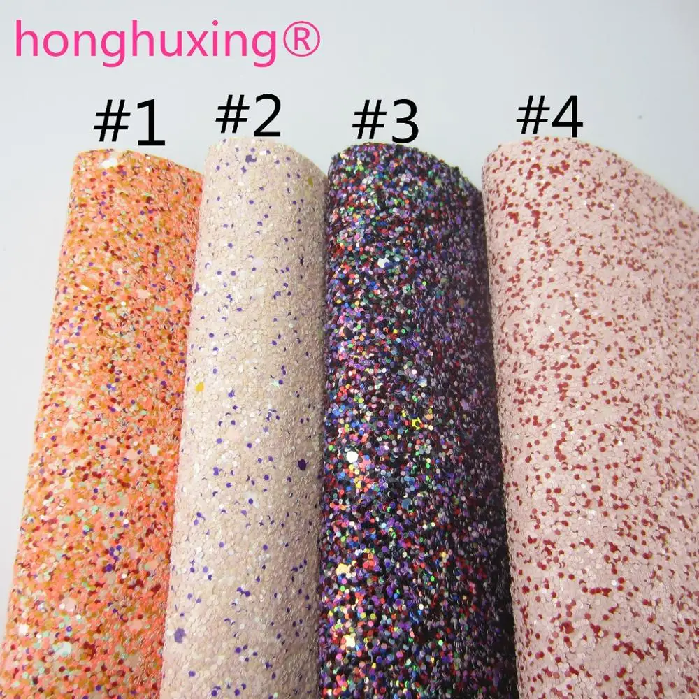 A4 sheet 8"x11.8" Mix Chunky Glitter Fabric Leather Faux PU Leather Fabric For craft Sewing bows DIY 1pieces F0131
A4 sheet 8"x11.8" Mix Chunky Glitter Fabric Leather Faux PU Leather Fabric For craft Sewing bows DIY 1pieces F0131