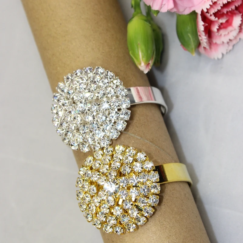 2018 Real Rushed Stocked Free Shipping 12 Pcs Silver/golden Rhinestone Napkin Rings Serviette Holder Wedding Ring Decorative
2018 Real Rushed Stocked Free Shipping 12 Pcs Silver/golden Rhinestone Napkin Rings Serviette Holder Wedding Ring Decorative