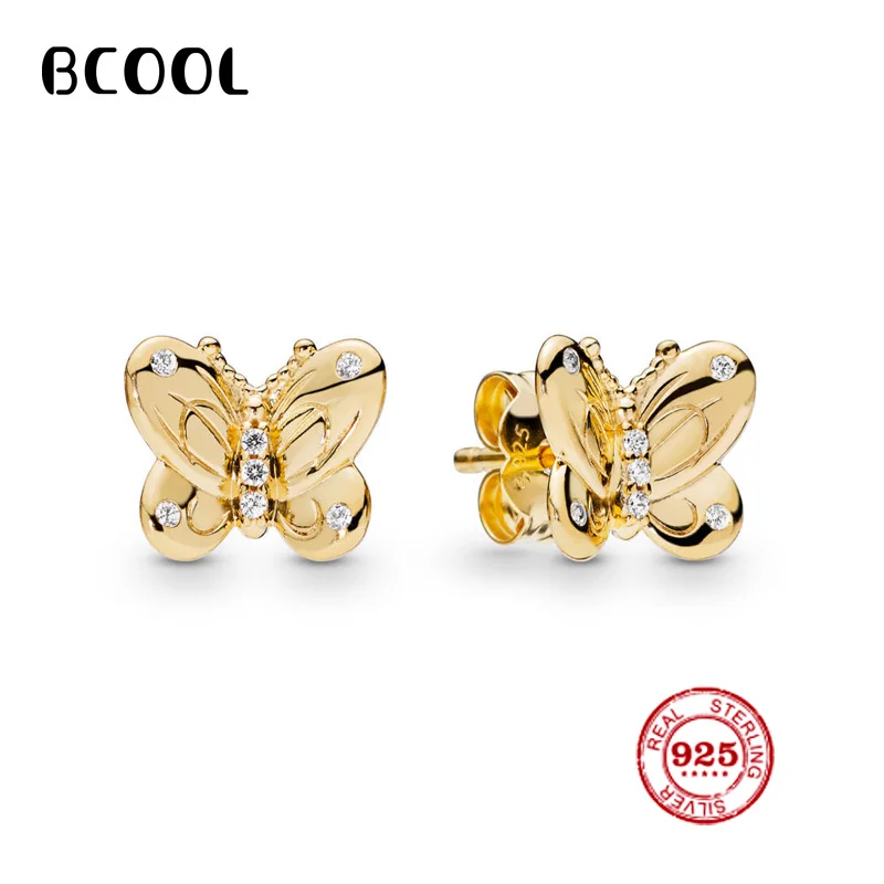 2019 New 925 Sterling Silver Stud Glitter Golden Butterfly Stud Hook Earring Hook Is Suitable For Women's Fashion Jewelry Gifts.
2019 New 925 Sterling Silver Stud Glitter Golden Butterfly Stud Hook Earring Hook Is Suitable For Women's Fashion Jewelry Gifts.