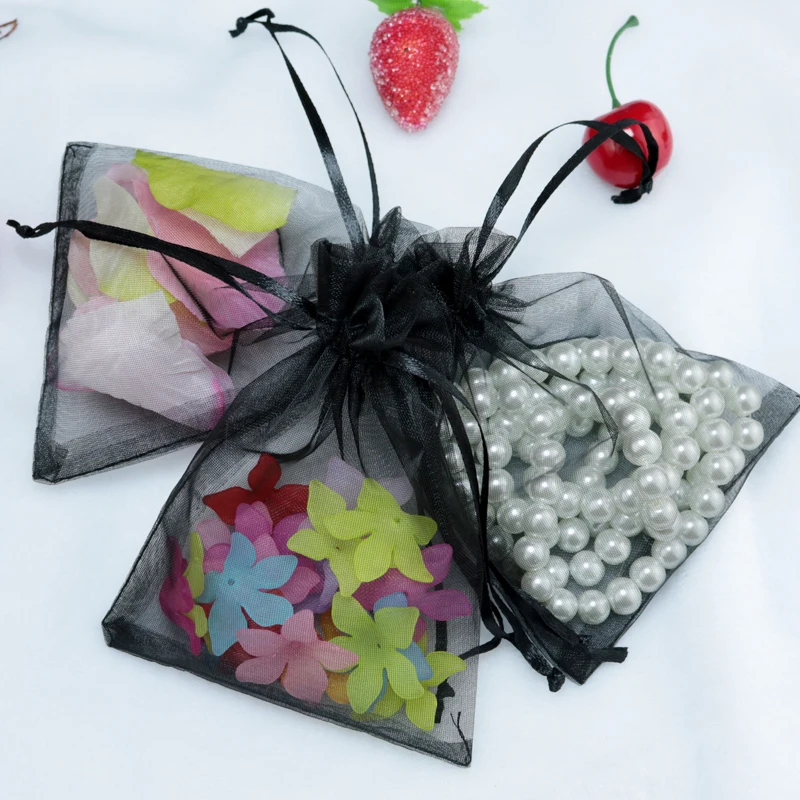 New 500pcs Organza Wedding Party Favor Gift Candy Jewellery Bags Pouches Black 9x12cm
New 500pcs Organza Wedding Party Favor Gift Candy Jewellery Bags Pouches Black 9x12cm