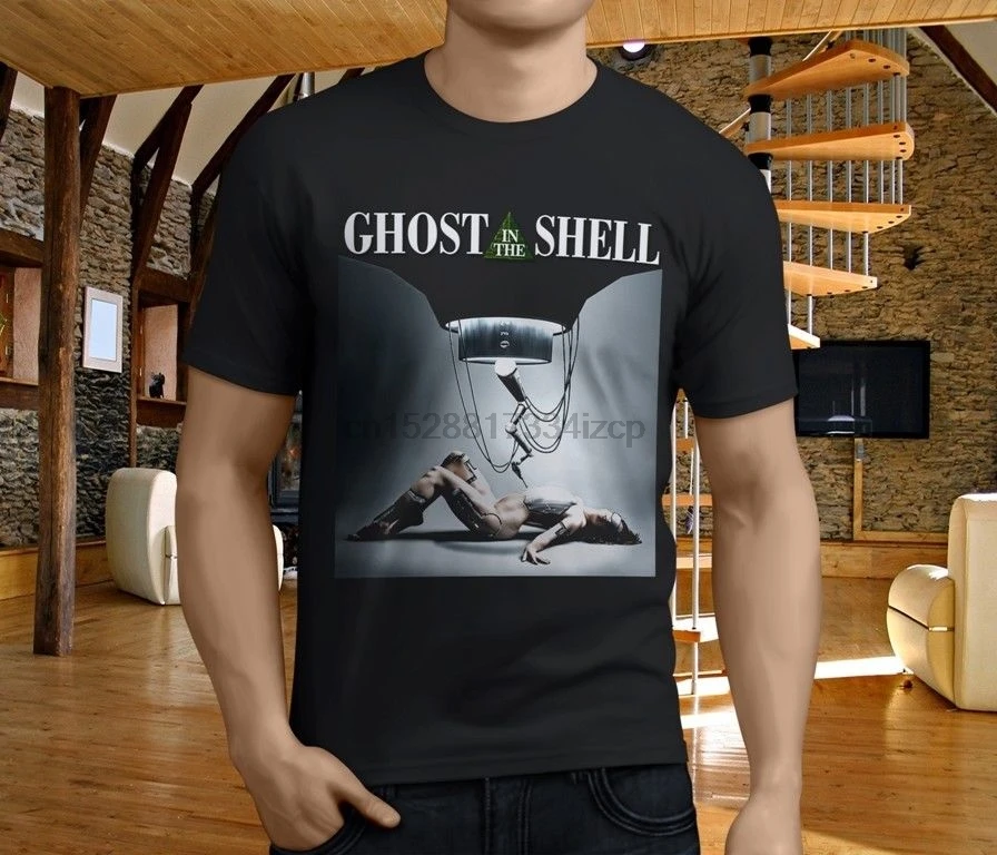 Novelty T Shirts O-Neck Popular Ghost In The Shell Anime Black Men Short Sleeve Office Tee for Men Top Tee Plus Size T-shirt
Novelty T Shirts O-Neck Popular Ghost In The Shell Anime Black Men Short Sleeve Office Tee for Men Top Tee Plus Size T-shirt