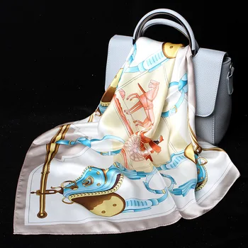 Womens Soft Satin 100% Silk Scarf Femme Elegant Print Scarf 53*53 CM Small Square Neck Scarf For Girls Silk Head Scarves
Womens Soft Satin 100% Silk Scarf Femme Elegant Print Scarf 53*53 CM Small Square Neck Scarf For Girls Silk Head Scarves