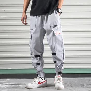 2019 New Spring Summer Men's Casual Pants Big Pockets Trousers Loose Hip Hop Patchwork Multi-Pockets Beam Feet Cargo Pants
2019 New Spring Summer Men's Casual Pants Big Pockets Trousers Loose Hip Hop Patchwork Multi-Pockets Beam Feet Cargo Pants