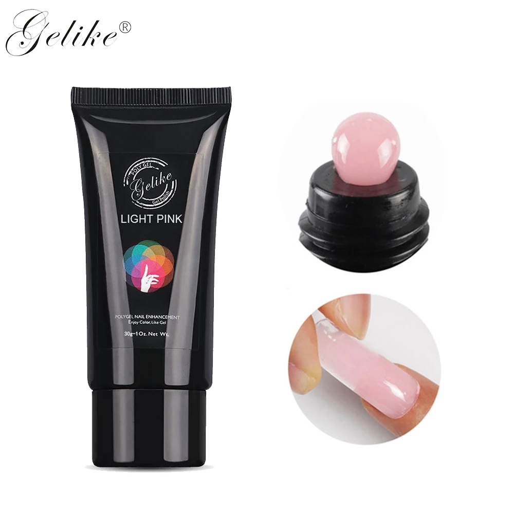 Gelike Poly Gel Fingernail Builder Quick Extend Poly Gel Set Nail 90s LED Cure Easy Work UV Gel
Gelike Poly Gel Fingernail Builder Quick Extend Poly Gel Set Nail 90s LED Cure Easy Work UV Gel