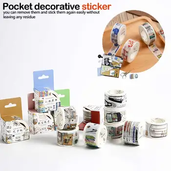 Washi Tape Japan Pocket Decoration Sticker Stationery Pencil Bag Tape Scrapbook Paper Sticker Label Tape
Washi Tape Japan Pocket Decoration Sticker Stationery Pencil Bag Tape Scrapbook Paper Sticker Label Tape