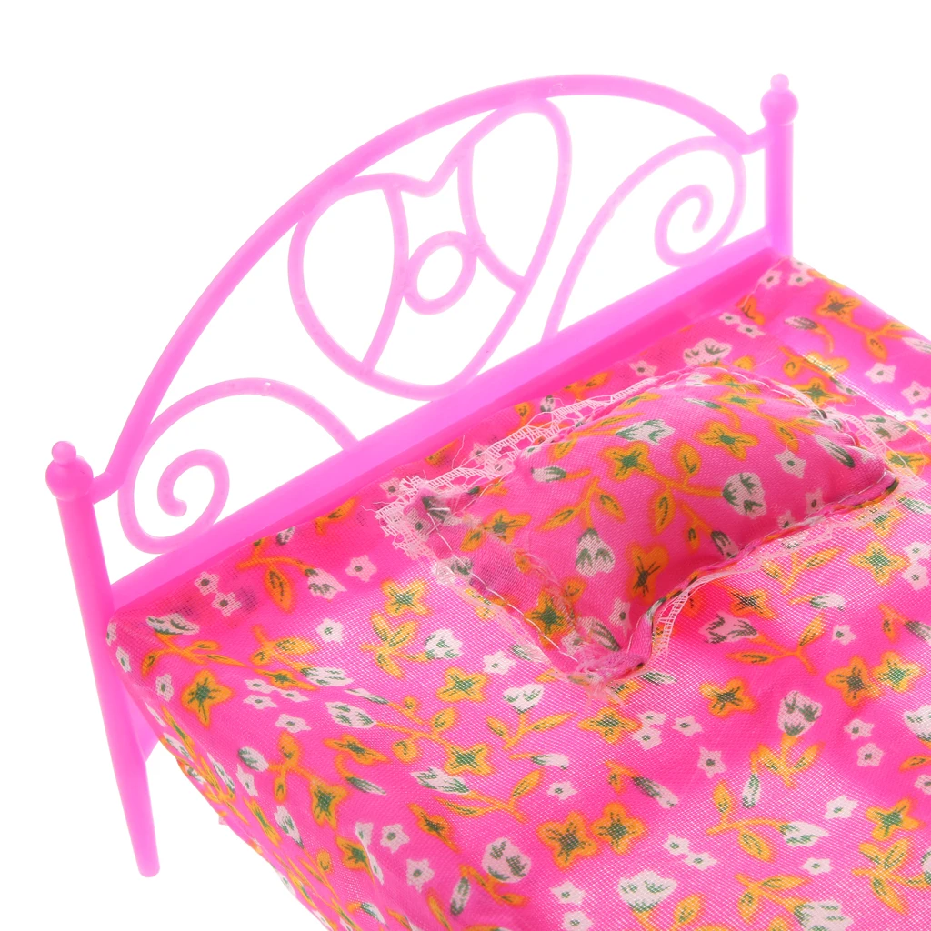 High quality Mini Pink Wardrobe with 3 big drawers and 2 small drawers Suitable for 29cm fashion doll dollhouses decoration
