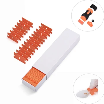 EHDIS 100PCS Plastic Razor Blade for Razor Scraper Double Edged Vinyl Car Wrap Squeegee Water Old Glue Remover Clean Snow Wiper
EHDIS 100PCS Plastic Razor Blade for Razor Scraper Double Edged Vinyl Car Wrap Squeegee Water Old Glue Remover Clean Snow Wiper