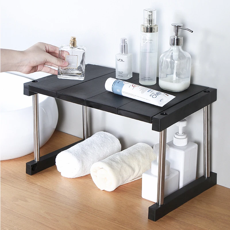 050 Useful Stacking kitchen shelf household layered shelf dish rack platform storage rack water storage shelf 41*26*24cm
050 Useful Stacking kitchen shelf household layered shelf dish rack platform storage rack water storage shelf 41*26*24cm