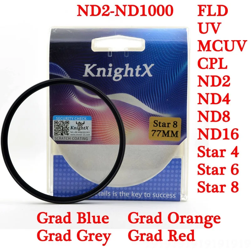 KnightX Star polarizing Grad red ND UV CPL Camera lens filter for Sony Canon Nikon D5300 alpha 49MM 52MM 55MM 58MM 67MM 72MM gnd
KnightX Star polarizing Grad red ND UV CPL Camera lens filter for Sony Canon Nikon D5300 alpha 49MM 52MM 55MM 58MM 67MM 72MM gnd
