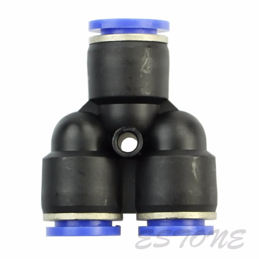 1 Pcs Equal Tee Y Union Connector Pneumatic Push Fittings For Air/Water Tube 4/6/8/10/12mm Apr
1 Pcs Equal Tee Y Union Connector Pneumatic Push Fittings For Air/Water Tube 4/6/8/10/12mm Apr