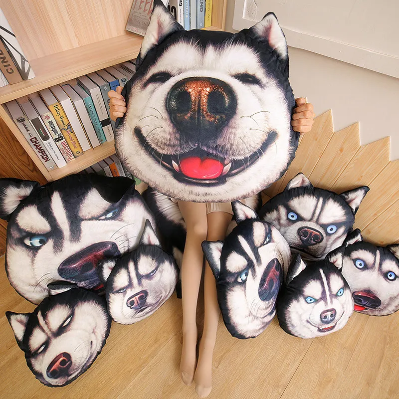 New Hot 3D 40/50/70cm Husky Dog Plush Toys Dolls Stuffed Animal Pillow Sofa Car Decorative Creative Birthday Gift Home Decor
New Hot 3D 40/50/70cm Husky Dog Plush Toys Dolls Stuffed Animal Pillow Sofa Car Decorative Creative Birthday Gift Home Decor