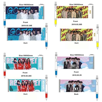 1Pcs GOT7 IKON TXT Creative 0.5mm Ballpoint Pull Pen For Writing Stationery Office School Pen Supplies
1Pcs GOT7 IKON TXT Creative 0.5mm Ballpoint Pull Pen For Writing Stationery Office School Pen Supplies