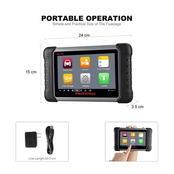 100% original Autel MaxiCOM MK808 OBD2 Diagnostic Tool ODB2 scanner automotive code reader key programming
100% original Autel MaxiCOM MK808 OBD2 Diagnostic Tool ODB2 scanner automotive code reader key programming