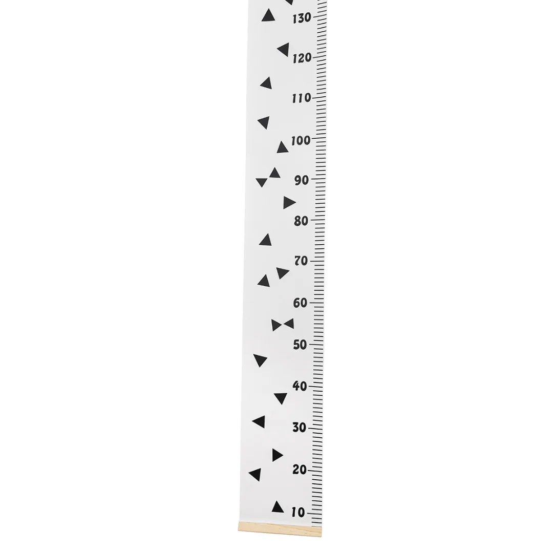 Wooden Wall Hanging Baby Child Kids Growth Chart Height Measure Ruler Wall Sticker for Kids Children Room Home Decoration