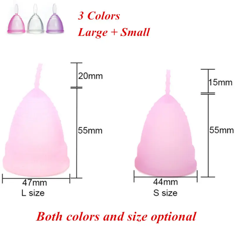 2PCS menstruatie cup copa menstrual de silicona medica coletor menstrual pads period cup menstrual reusable pads Vaginal Tampons
2PCS menstruatie cup copa menstrual de silicona medica coletor menstrual pads period cup menstrual reusable pads Vaginal Tampons