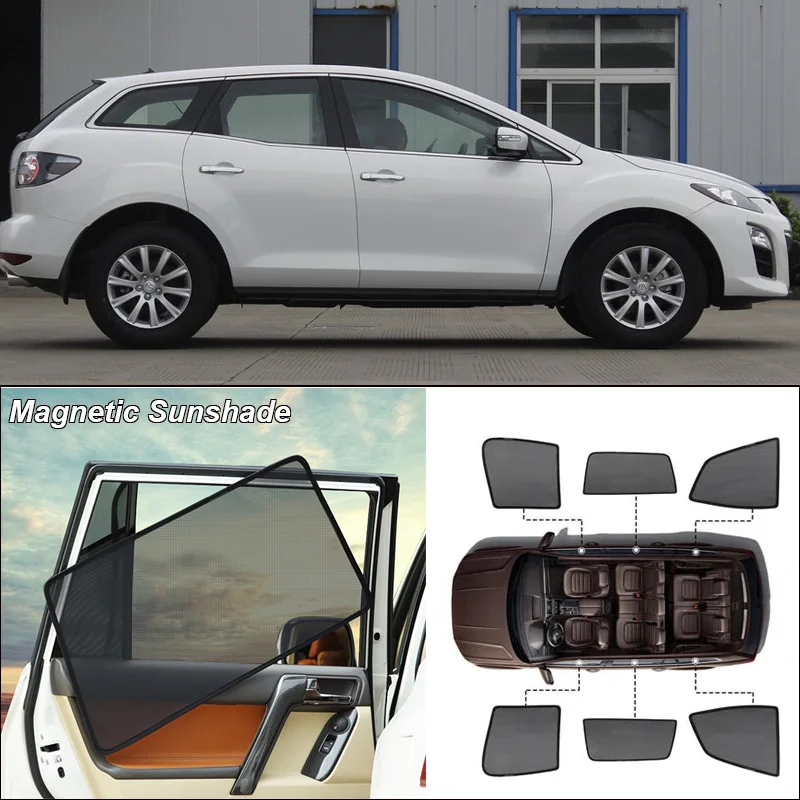 Car Side Windows Magnetic Sun Shade UV Protection Ray Blocking Mesh Visor For MAZDA CX-7 Curtain Accessories
Car Side Windows Magnetic Sun Shade UV Protection Ray Blocking Mesh Visor For MAZDA CX-7 Curtain Accessories