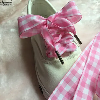 High Quality 80 cm/120 cm British style Plaid Shoelaces 2.5 cm Width Women Men Colorful Leather Sports Casual Shoes Laces
High Quality 80 cm/120 cm British style Plaid Shoelaces 2.5 cm Width Women Men Colorful Leather Sports Casual Shoes Laces