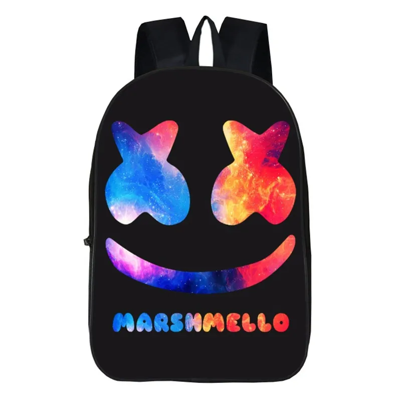 Marshmello DJ Skrillex Backpack Bags Laptop Shoulder Travel Bags School Teenagers Rucksack Gift
Marshmello DJ Skrillex Backpack Bags Laptop Shoulder Travel Bags School Teenagers Rucksack Gift