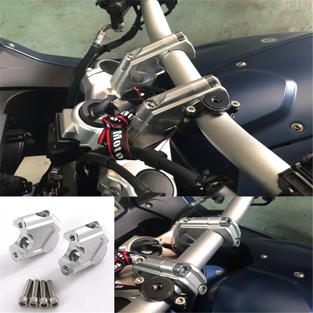 For BMW F800GS GT 2008-2017 F800 GS ADV Adventure 2014 2015 2016 2017 Handle Bar Clamp Raised Extend Handlebar Mount Riser
For BMW F800GS GT 2008-2017 F800 GS ADV Adventure 2014 2015 2016 2017 Handle Bar Clamp Raised Extend Handlebar Mount Riser