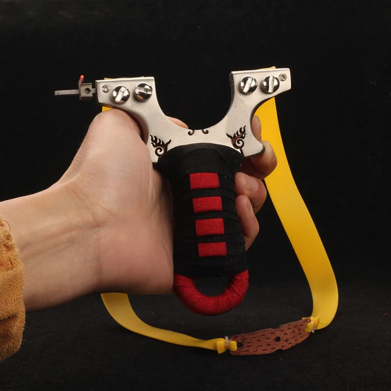 Slingshot Hunting Catapult Stainless Steel Double Screw Handle Precision Outdoor Shooting with Rubber Band Raging Fire
Slingshot Hunting Catapult Stainless Steel Double Screw Handle Precision Outdoor Shooting with Rubber Band Raging Fire