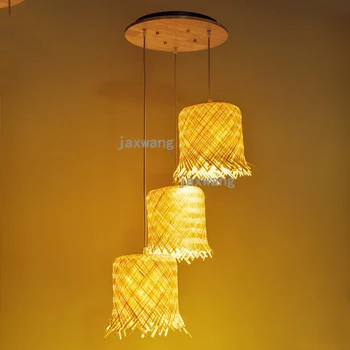 Modern Led Pendant Lights Bamboo Loft Lustre Living Room Hanglamp Industrial Art Decor Light Fixtures Bar Kitchen Hanging Lamps
Modern Led Pendant Lights Bamboo Loft Lustre Living Room Hanglamp Industrial Art Decor Light Fixtures Bar Kitchen Hanging Lamps