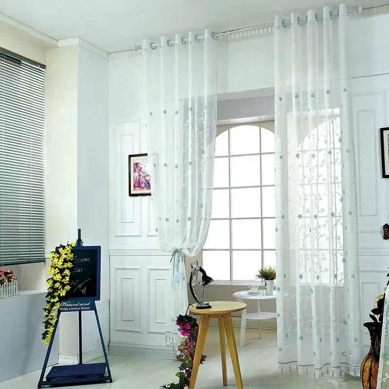 Floral Leaf Pattern French Window Curtain Sheers Living Room Tulle Fabrics Organza Sheer Panel Curtain Blind
Floral Leaf Pattern French Window Curtain Sheers Living Room Tulle Fabrics Organza Sheer Panel Curtain Blind