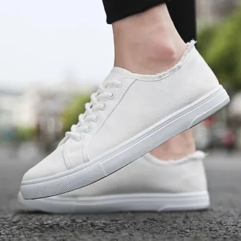 Explosion Models Classic Men'S Canvas Shoes Nice Cool Trend White Shoes Breathable / Hard-Wearing Sports Casual Men'S Shoes Male
Explosion Models Classic Men'S Canvas Shoes Nice Cool Trend White Shoes Breathable / Hard-Wearing Sports Casual Men'S Shoes Male