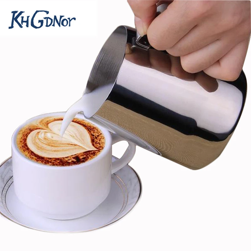 Stainless Steel Coffee & Tea Tools 150/350/600/1000ML Espresso Pitcher Craft Coffee Jug Latte Frothing Cup Cappuccino Decoration
Stainless Steel Coffee & Tea Tools 150/350/600/1000ML Espresso Pitcher Craft Coffee Jug Latte Frothing Cup Cappuccino Decoration