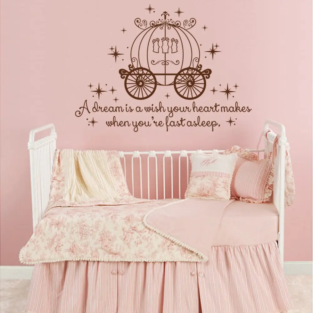 Creative New cute girl princess carriage kids wall stickers for kids rooms home decoration wall stickers # T144
Creative New cute girl princess carriage kids wall stickers for kids rooms home decoration wall stickers # T144