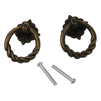 2pcs Vintage Cabinet Drawer Dresser Cupboard Pull Handle Knob with Screws--Antique Brass
2pcs Vintage Cabinet Drawer Dresser Cupboard Pull Handle Knob with Screws--Antique Brass