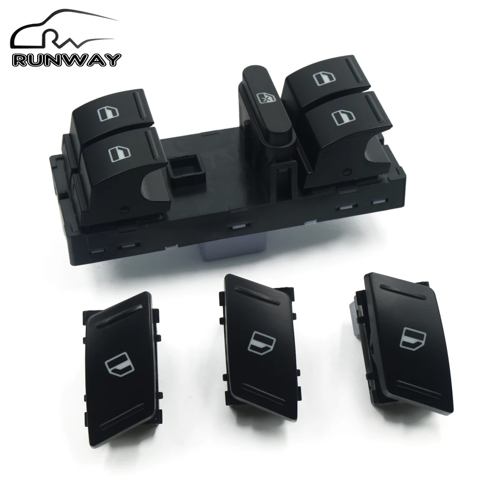 Left Driver For SKODA Octavia MK2 II 1Z Yeti Master Single Electric Power Window Control Switch Button 4PCS/SET 1Z0 959 858B
Left Driver For SKODA Octavia MK2 II 1Z Yeti Master Single Electric Power Window Control Switch Button 4PCS/SET 1Z0 959 858B