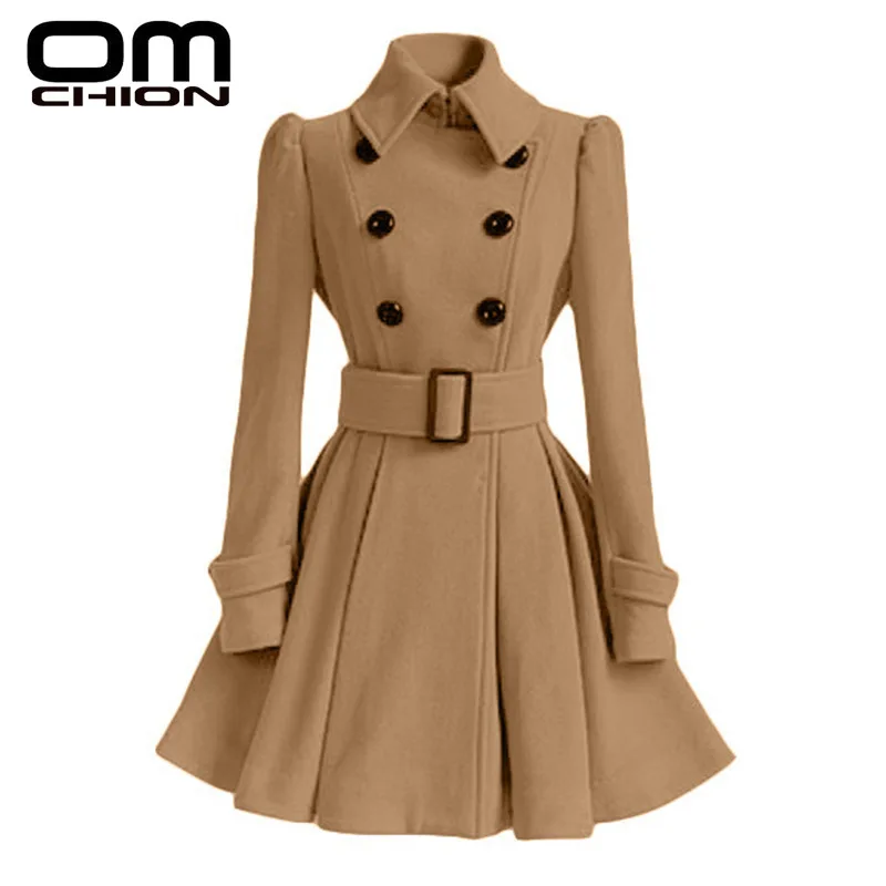 OMCHION 2019 Autumn Winter Woolen Coat Women Casual Long Jacket Slim Sashes Turn-down Collar Outwear England Style Top LJK13
OMCHION 2019 Autumn Winter Woolen Coat Women Casual Long Jacket Slim Sashes Turn-down Collar Outwear England Style Top LJK13
