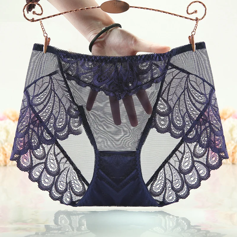 Sexy female underwear lace underpants women's panties cotton briefs modis Plus Size seamless Breathable transparent panties
Sexy female underwear lace underpants women's panties cotton briefs modis Plus Size seamless Breathable transparent panties