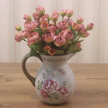 village tea table table decorations Ceramic milk pot vase Europe type restoring ancient ways of single ear vase
village tea table table decorations Ceramic milk pot vase Europe type restoring ancient ways of single ear vase