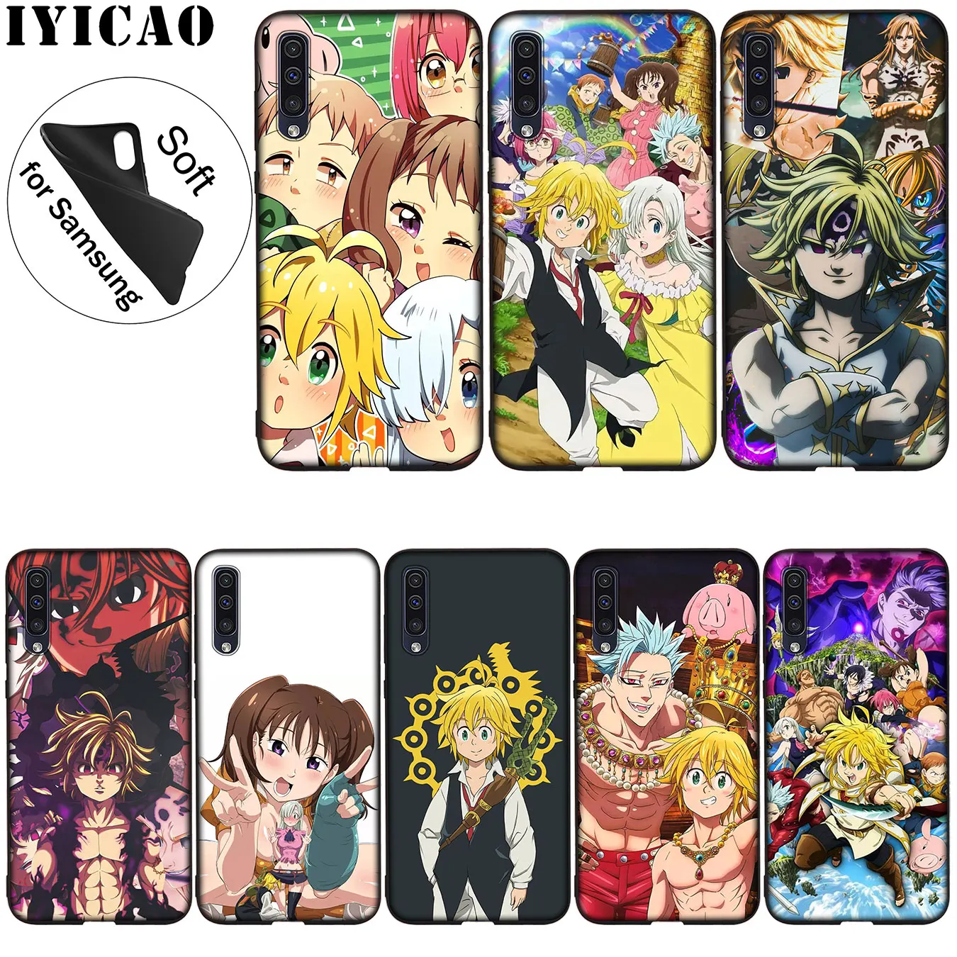 Nanatsu no Taizai Seven Deadly Sin Soft Silicone Case for Samsung Galaxy A70 A60 A50 A40 A30 A20 A10 A50S A40S A30S A20S A10S
Nanatsu no Taizai Seven Deadly Sin Soft Silicone Case for Samsung Galaxy A70 A60 A50 A40 A30 A20 A10 A50S A40S A30S A20S A10S