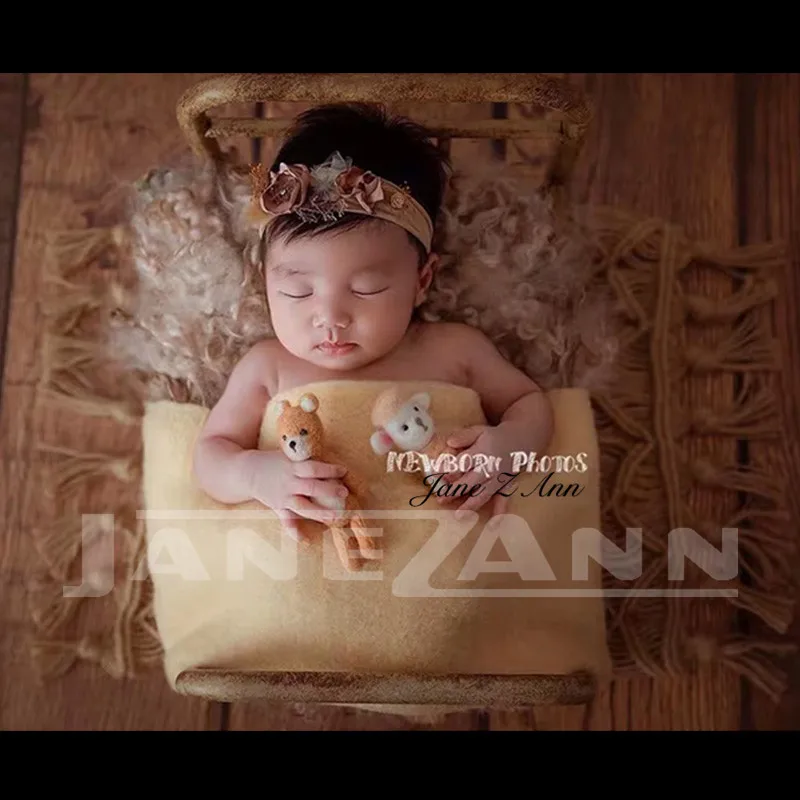Jane Z Ann Newborn photography props infant thin solid color blanket wraps studio shooting accessories 50x100cm
Jane Z Ann Newborn photography props infant thin solid color blanket wraps studio shooting accessories 50x100cm