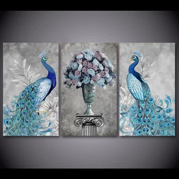 3 Pcs/Set Framed HD Printed Peacock Couple Animal Picture Wall Art Print Decor Canvas Modern Oil Painting Cuadros Decoracion
3 Pcs/Set Framed HD Printed Peacock Couple Animal Picture Wall Art Print Decor Canvas Modern Oil Painting Cuadros Decoracion