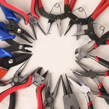 Multi-functional practical hand jewelry pliers DIY tool slant tip cutter punch pliers Korean cutting wholesale
Multi-functional practical hand jewelry pliers DIY tool slant tip cutter punch pliers Korean cutting wholesale