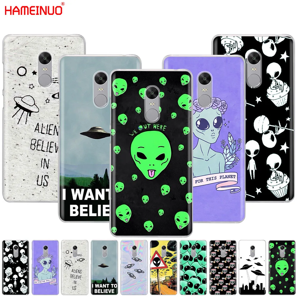HAMEINUO Alien Believe UFO ET cute Emoji Cover phone Case for Xiaomi redmi 5 4 1 1s 2 3 3s pro PLUS redmi note 4 4X 4A 5A
HAMEINUO Alien Believe UFO ET cute Emoji Cover phone Case for Xiaomi redmi 5 4 1 1s 2 3 3s pro PLUS redmi note 4 4X 4A 5A