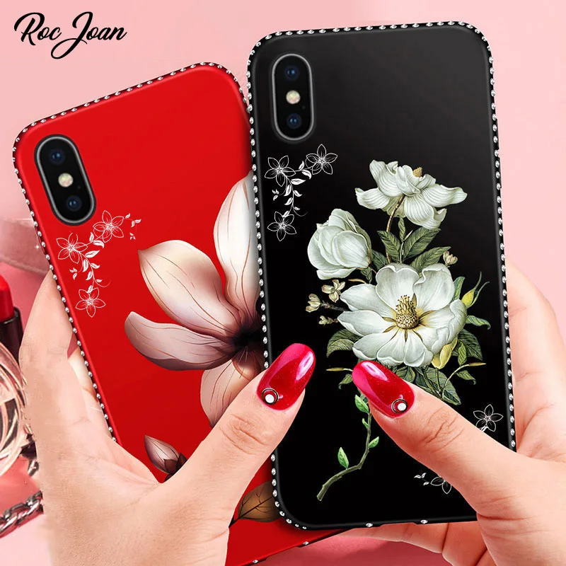 Embossed Pattern Diamond Case For Apple iPhone XS Max XR X 7 8 6 6S Plus 5 5S SE Lily Jasmine Floral Soft Silicone TPU Cover
Embossed Pattern Diamond Case For Apple iPhone XS Max XR X 7 8 6 6S Plus 5 5S SE Lily Jasmine Floral Soft Silicone TPU Cover