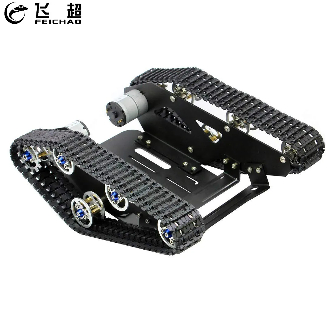 Smart Truck Platform Tracked Robot Aluminium Alloy Tank Chassis with Powerful Dual DC 12V Motor for DIY STEM Education Assembled
Smart Truck Platform Tracked Robot Aluminium Alloy Tank Chassis with Powerful Dual DC 12V Motor for DIY STEM Education Assembled