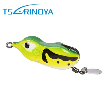 TSURINOYA Soft Frog Bait 48mm 11.5g Topwater Fishing Lure Bass Killer Isca Artificial Para Pesca Leurre Peche Souple Isca Sapo
TSURINOYA Soft Frog Bait 48mm 11.5g Topwater Fishing Lure Bass Killer Isca Artificial Para Pesca Leurre Peche Souple Isca Sapo