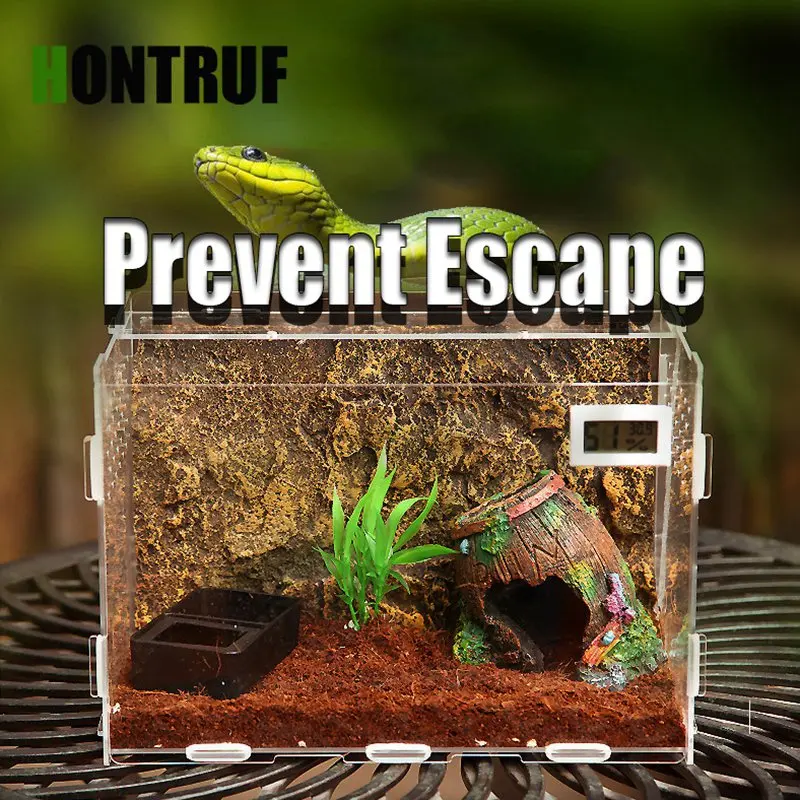 Acrylic Reptile Box Feeding Box Reptile Box Transparent Spider Lizard Snake Turtle Climbing Pet Box
Acrylic Reptile Box Feeding Box Reptile Box Transparent Spider Lizard Snake Turtle Climbing Pet Box