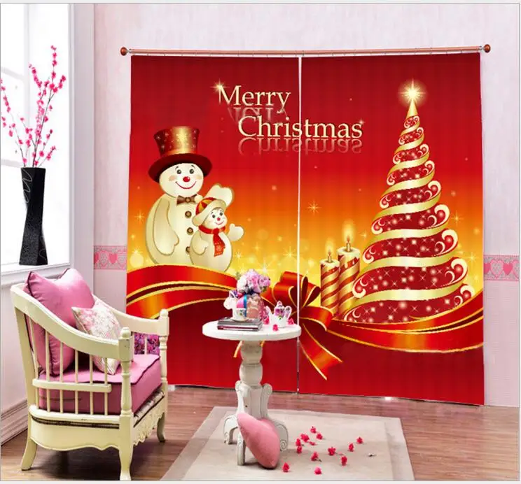 Christmas print 3D Window Curtains Living Room wedding bedroom Hotel decorate Cortinas Drapes Rideaux Customized size pillowcase
Christmas print 3D Window Curtains Living Room wedding bedroom Hotel decorate Cortinas Drapes Rideaux Customized size pillowcase